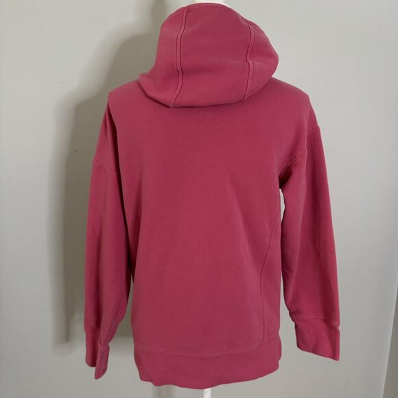 Athleta Girl Pink Retroactive Oversized Hoodie Size XL/14 - Picture 2 of 7